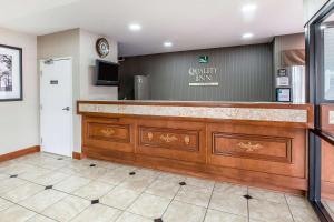 The lobby or reception area at Quality Inn Montgomery South