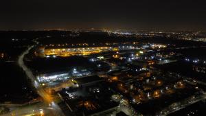 A bird's-eye view of Waltham Abbey Private Property