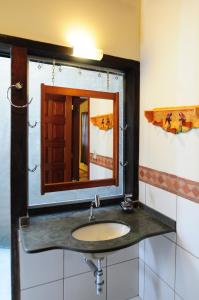 Kylpyhuone majoituspaikassa Pousada Do Rio Mutum