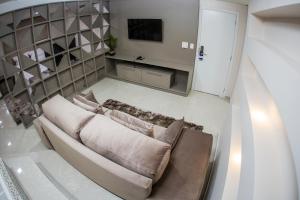 TV a/nebo společenská místnost v ubytování HOTEL HPR