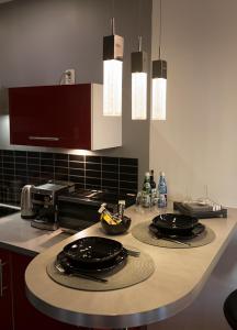Kuchyňa alebo kuchynka v ubytovaní Apartament Onyx + 9 fotografií