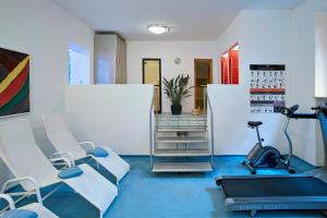 Fitness centrum a/nebo fitness zařízení v ubytování Hotel Juliane