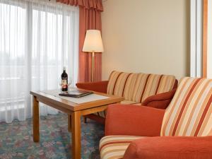 Posezení v ubytování Hotel Pension Fent
