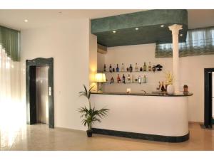 Lounge nebo bar v ubytování Hotel Inn
