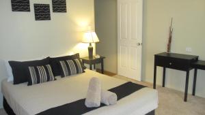 Llit o llits en una habitació de Bunya Vista Accommodation