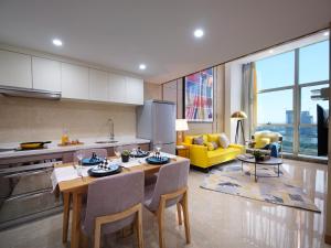 Nhà bếp/bếp nhỏ tại Royal Star Apartment(Guangzhou Central City Branch)