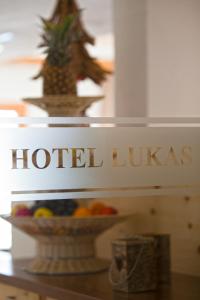 Certifikát, hodnocení, plakát nebo jiný dokument vystavený v ubytování Hotel Lukas