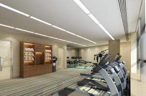 Fitness centrum a/nebo fitness zařízení v ubytování Hyatt Place Beijing Daxing