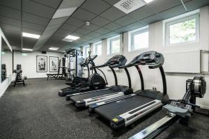 Fitness centrum a/nebo fitness zařízení v ubytování Dömle Herrgård Spa & Resort