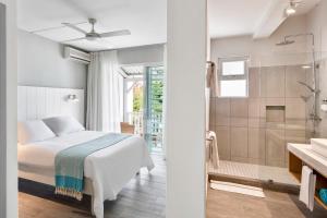 Letto o letti in una camera di The Bay