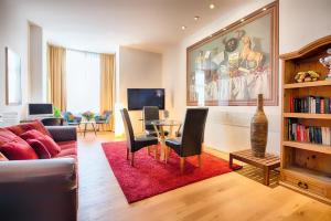 Гостиная зона в Art Hotel Charlottenburger Hof Berlin