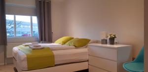 Letto o letti in una camera di Apotek Guesthouse