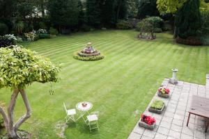 A view of the garden at Little Manor or nearby 
