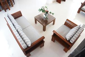 Istumisnurk majutusasutuses J's Villa
