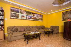 Posezení v ubytování Hotel Premium