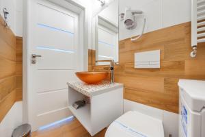 Kúpeľňa v ubytovaní Apartamenty Sun & Snow Seaside Grzybowo