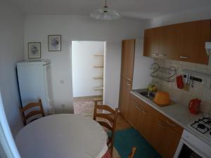 Kuchyňa alebo kuchynka v ubytovaní Apartman Kalajžić + 14 fotografií