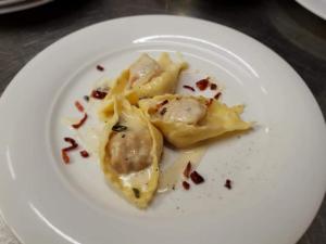 the country house内部或周边提供的食物