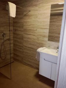 Vannituba majutusasutuses Hotel Skala
