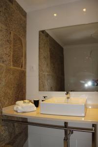 Ett badrum på Casa da Capela