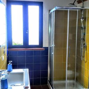 Kúpeľňa v ubytovaní B&B Le Anthos