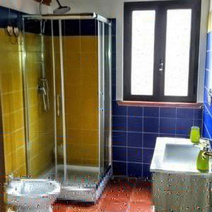 Kúpeľňa v ubytovaní B&B Le Anthos