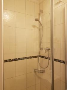 Koupelna v ubytování Hotel Am Kuhbogen