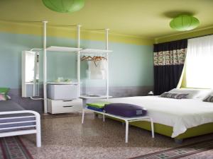 A bed or beds in a room at PratinnVatican