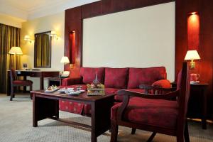 Posezení v ubytování Safir Hotel Cairo
