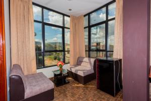 Predel za sedenje v nastanitvi Hotel Suite Naylamp Zyon