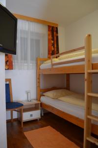 Posteľ alebo postele v izbe v ubytovaní Appartementhaus Evelyn