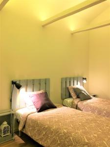 Cama ou camas em um quarto em Casa do Almance