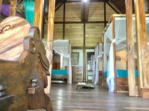 Oleskelutila majoituspaikassa Villa Monyet Java