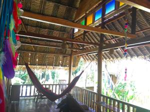 Parveke tai terassi majoituspaikassa Villa Monyet Java