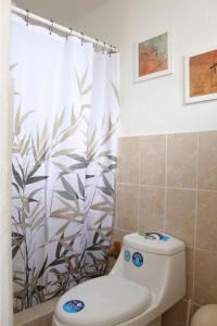 Ванна кімната в Habitaciones Eco-Terrazas