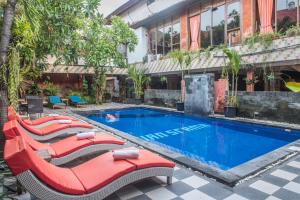 Bazén v ubytování Abian Srama Hotel and Spa nebo v jeho okolí