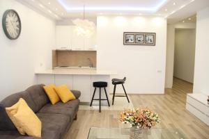 Posezení v ubytování Super Luxury Apartments