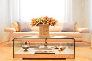 Posezení v ubytování Super Luxury Apartments