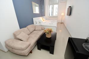 Posezení v ubytování Super Luxury Apartments