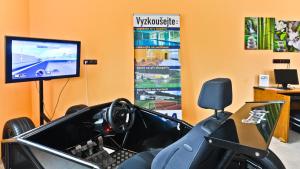 TV a/nebo společenská místnost v ubytování Hotel Resort Luna