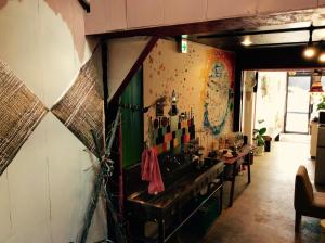 Istumisnurk majutusasutuses Kitatono Guest House