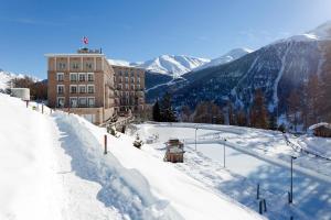 Hotel Castell durante l'inverno