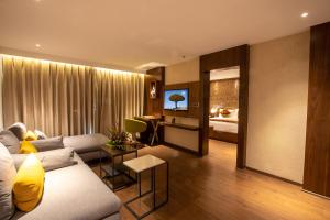 Posezení v ubytování Hotel Span International
