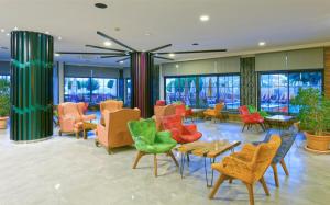 Posezení v ubytování Monart City Hotel - All Inclusive Plus