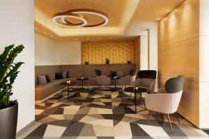 Oleskelutila majoituspaikassa H+ Hotel Wien