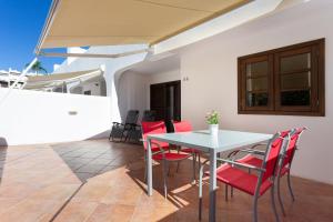 A balcony or terrace at Luxury Bungalow In Costa Adeje