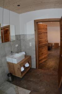 حمام في Pension Alpenblick