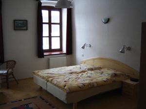 Hotel Castle Mlýn Maděrovka客房内的一张或多张床位