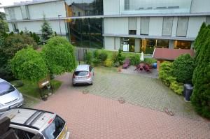 Vonkajšia záhrada v ubytovaní Kaiser Apartman