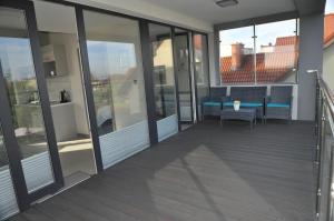 Balkón alebo terasa v ubytovaní Willa Dobryłko II -Apartamenty